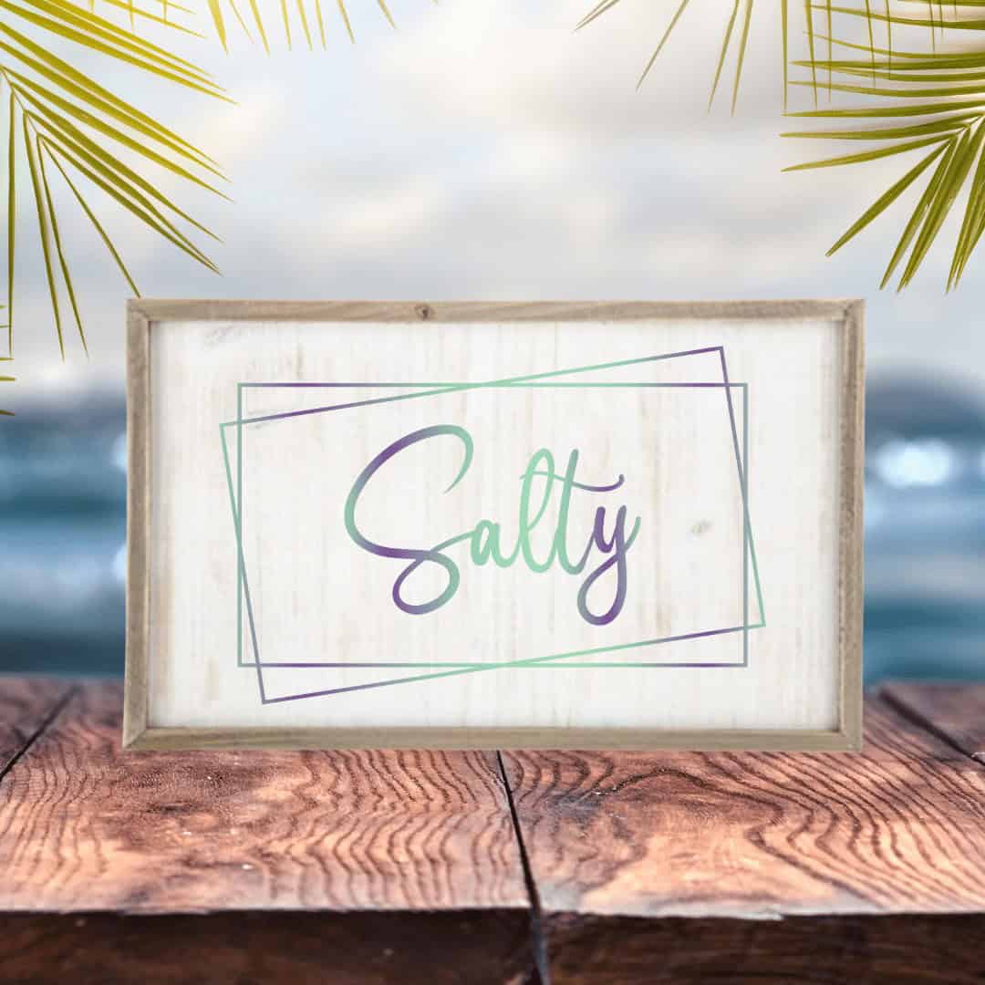 Salty | Two22 DIY Creative Studio