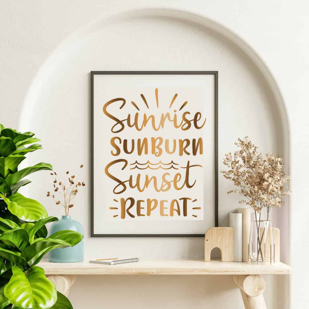 Sunrise, Sunburn, Sunset, Repeat | Two22 DIY Creative Studio