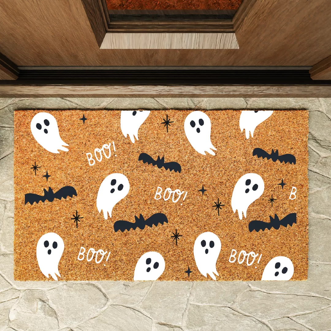 Ghost Doormat | Two22 DIY Creative Studio