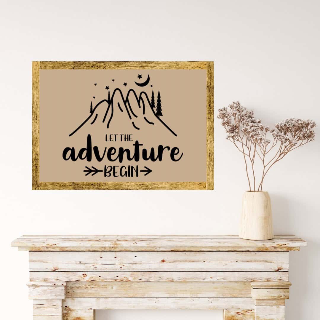 Let the Adventure Begin | Two22 DIY Creative Studio