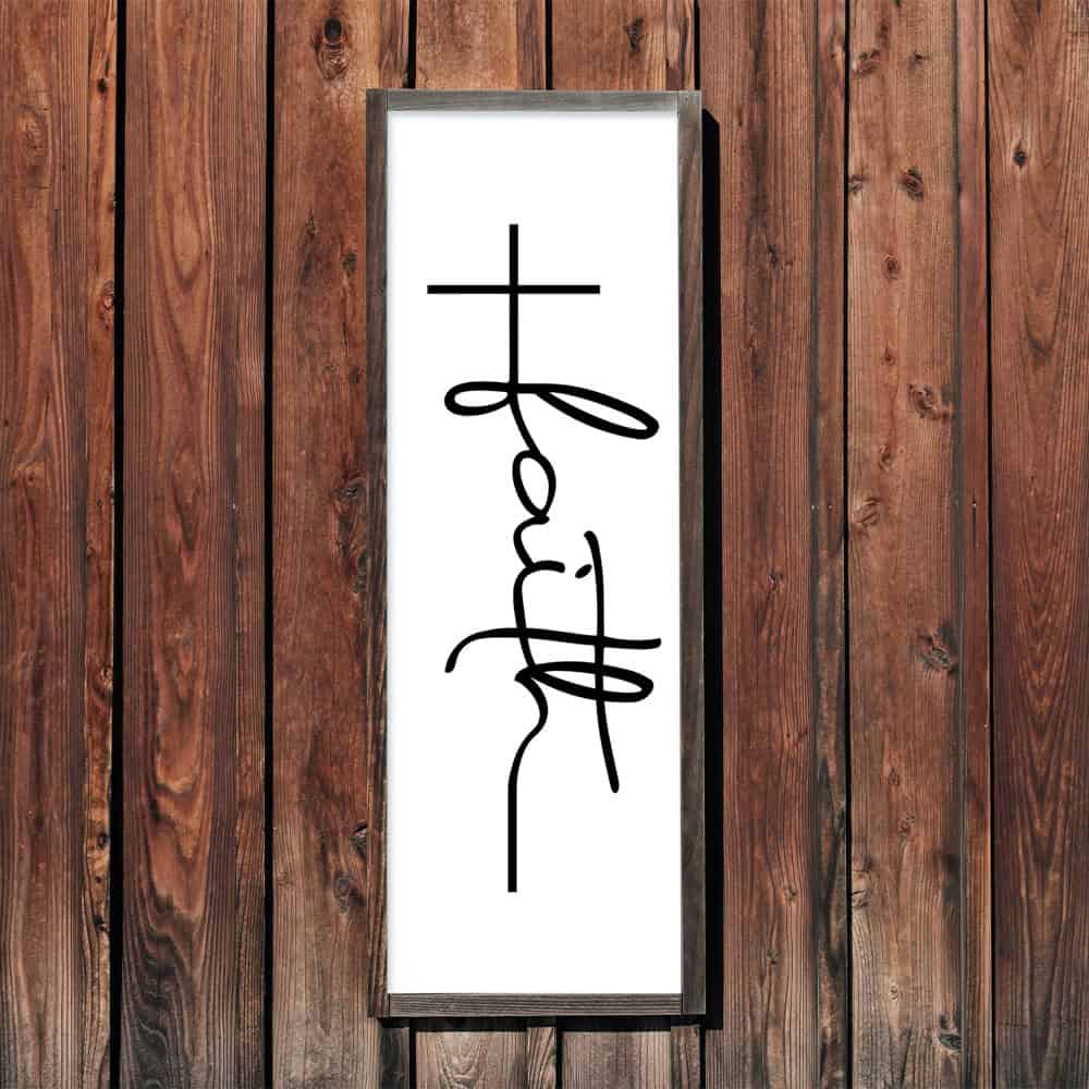 Faith (Vertical) | Two22 DIY Studio