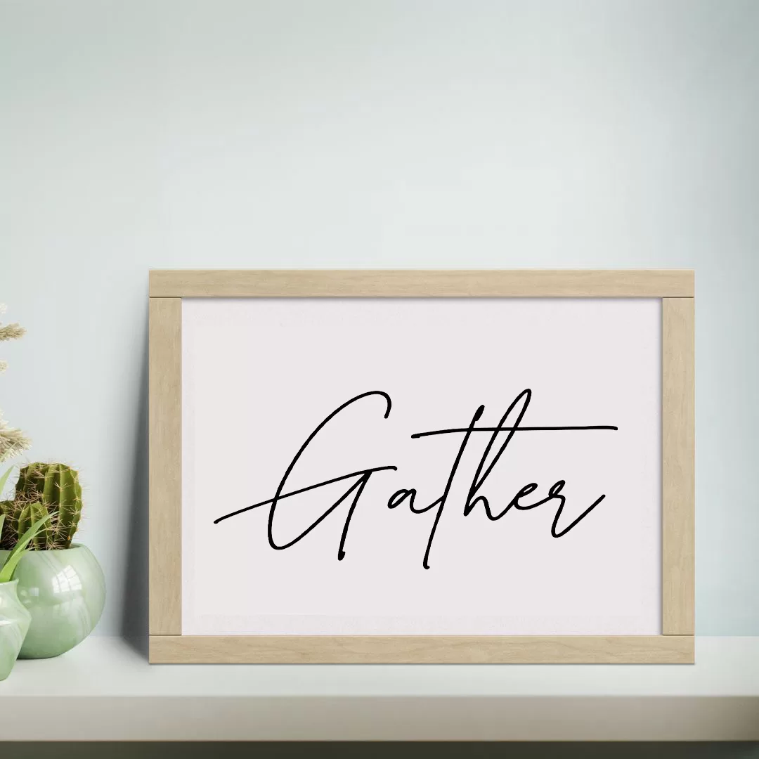 Gather (Horizontal) | Two22 DIY Studio