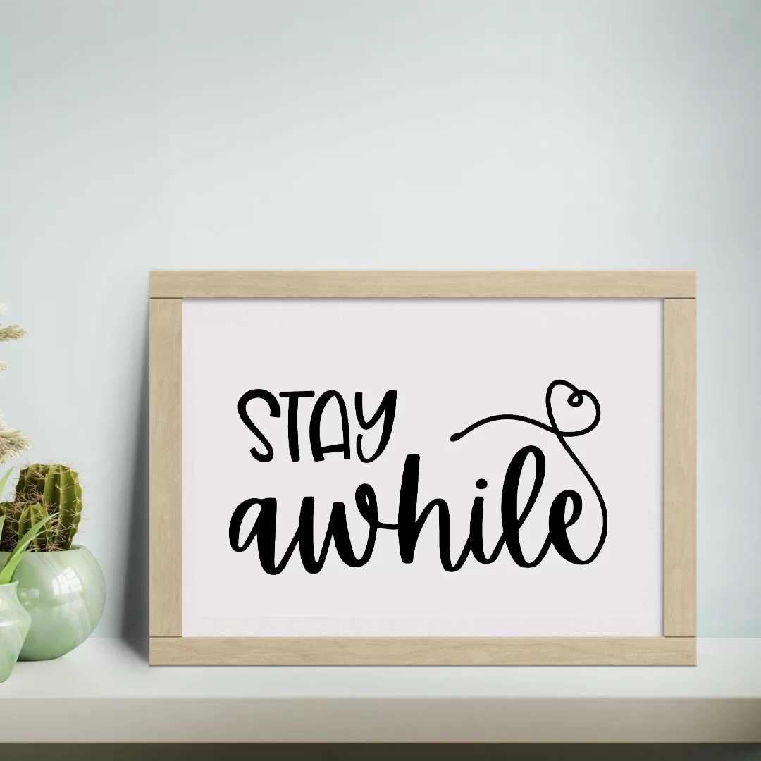Stay Awhile | Two22 DIY Studio