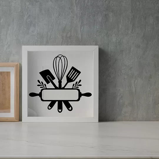 Kitchen Monogram | Two22 DIY Creative Studio