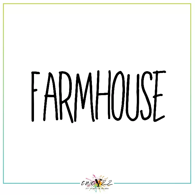 Farmhouse | Two22 DIY Creative Studio