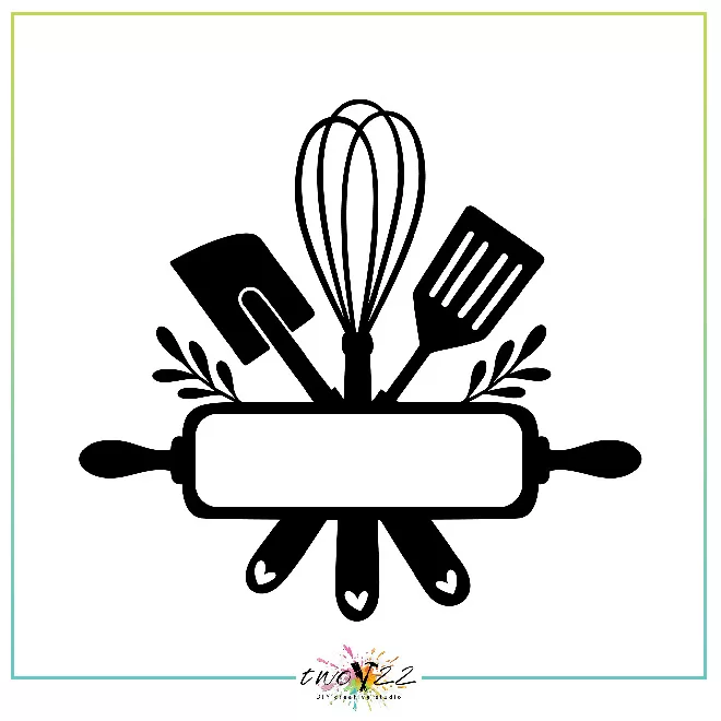Kitchen Monogram | Two22 DIY Creative Studio