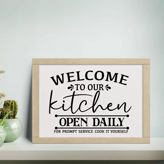 Kitchen: Open Daily | Two22 DIY Creative Studio