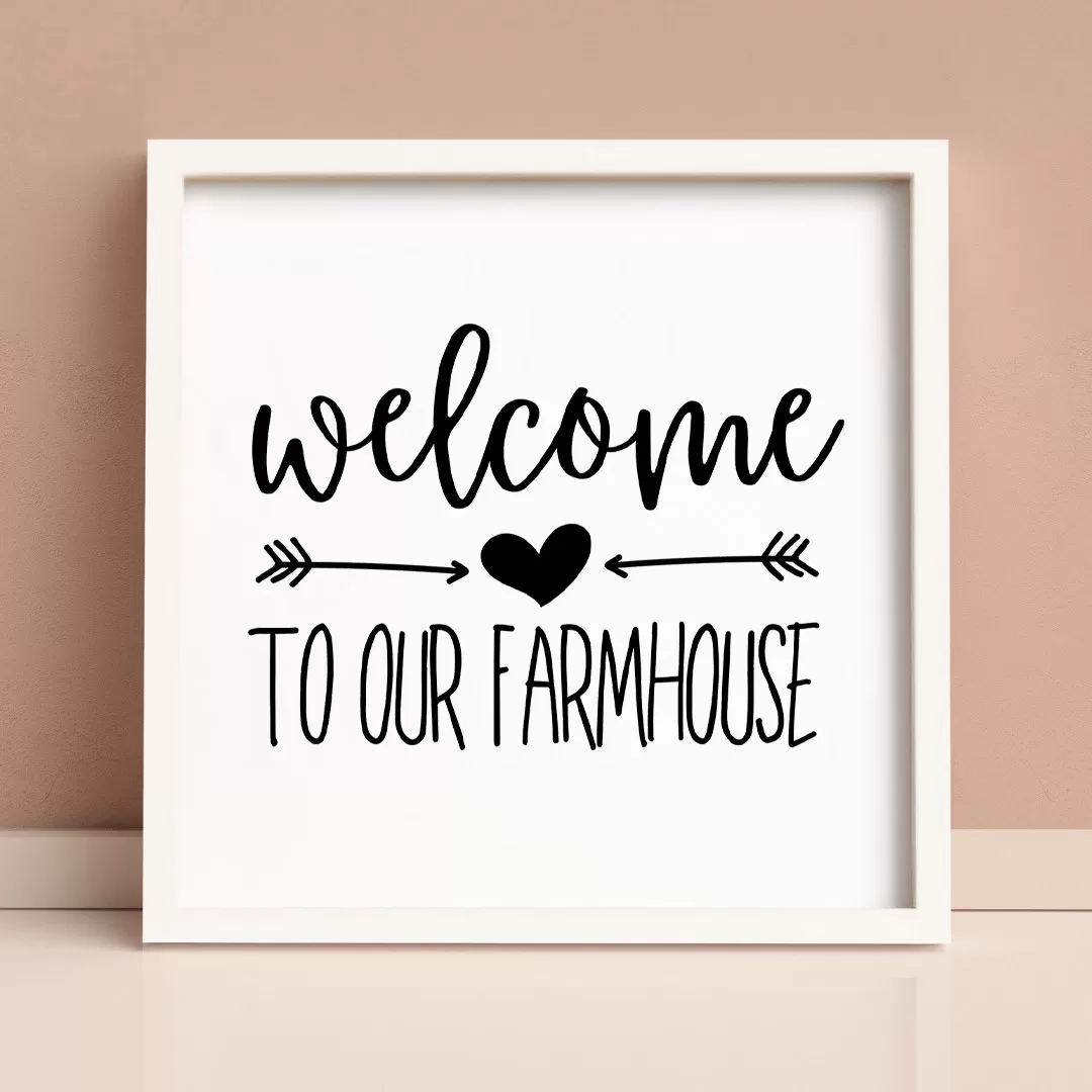 Welcome to Our Farmhouse 1 | Two22 DIY Creative Studio