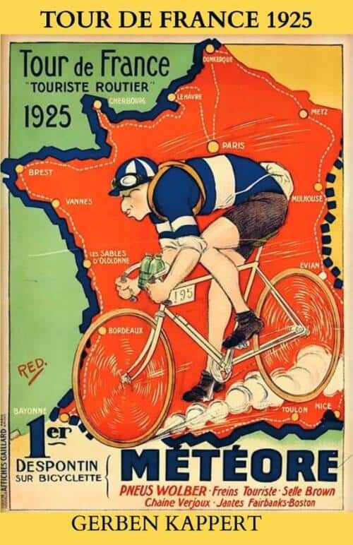 Nieuw boek belicht heroïsche Tour de France van 1925 op unieke wijze