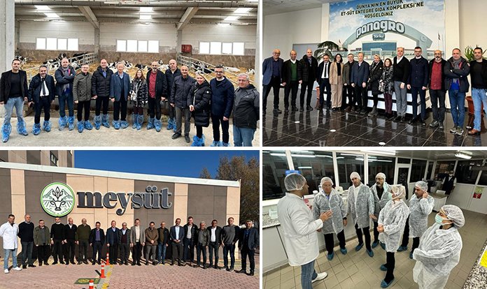 Ulusal Süt Konseyi kurulu Konya’da sektör temsilcileriyle buluştu