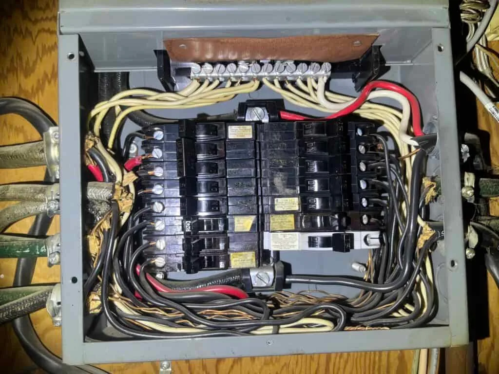 electrical panel issues