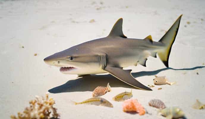 JuvenileLemonSharkFeeding_CoastalEnvironment