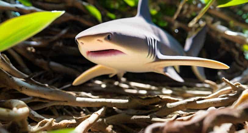 vulnerable_shark_pup_seeking_shelter