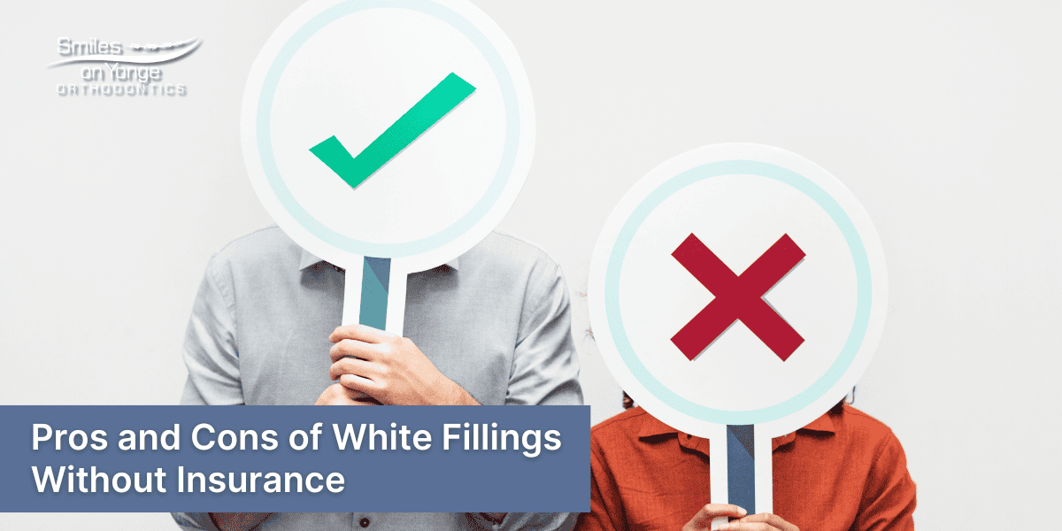 Pros and Cons of White Fillings Without Insurance