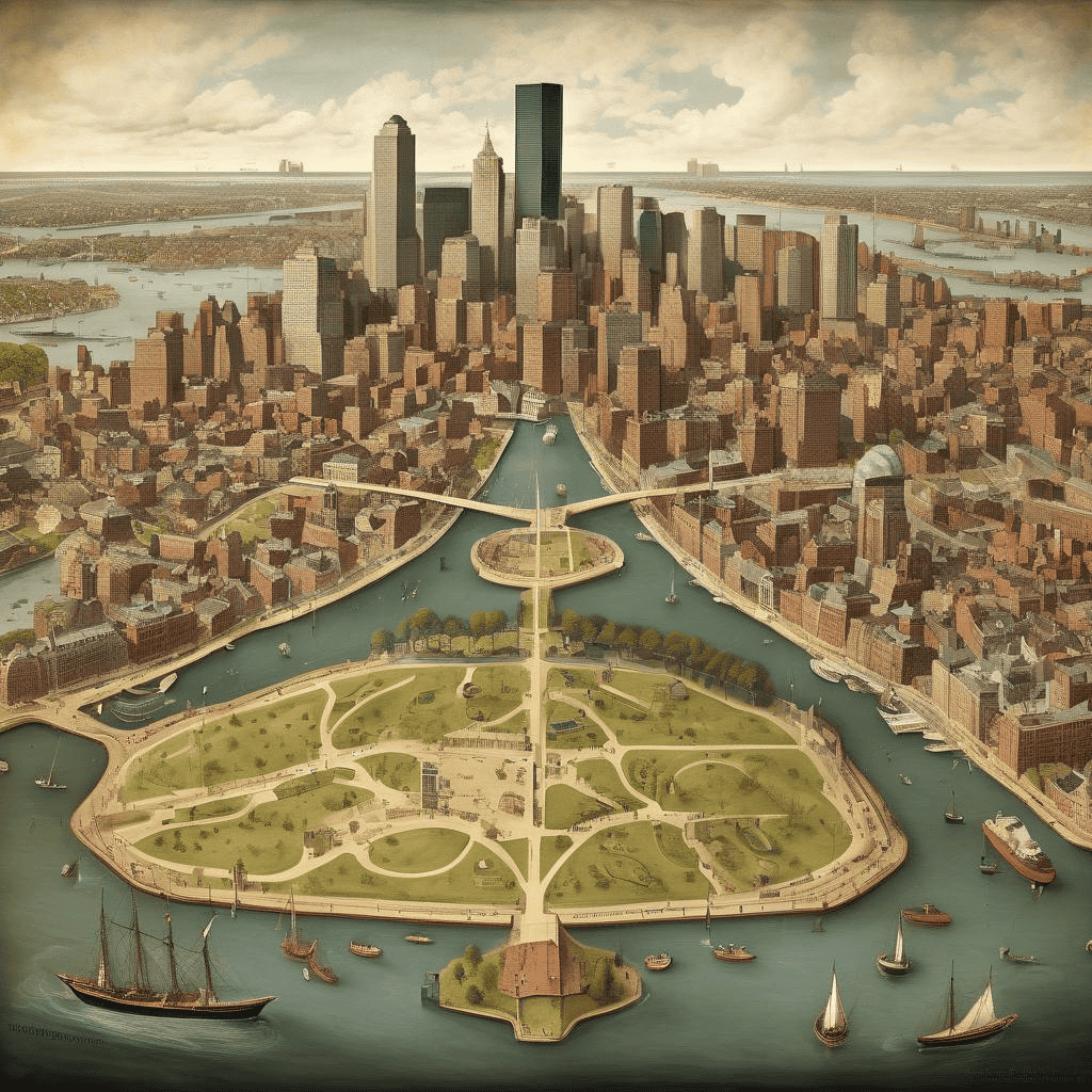 Gaining Ground: A History of Landmaking in Boston by Nancy S. Seasholes