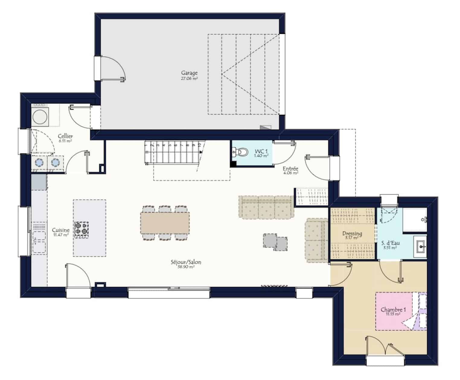 PLAN-PRISCA-ACIER-RDC