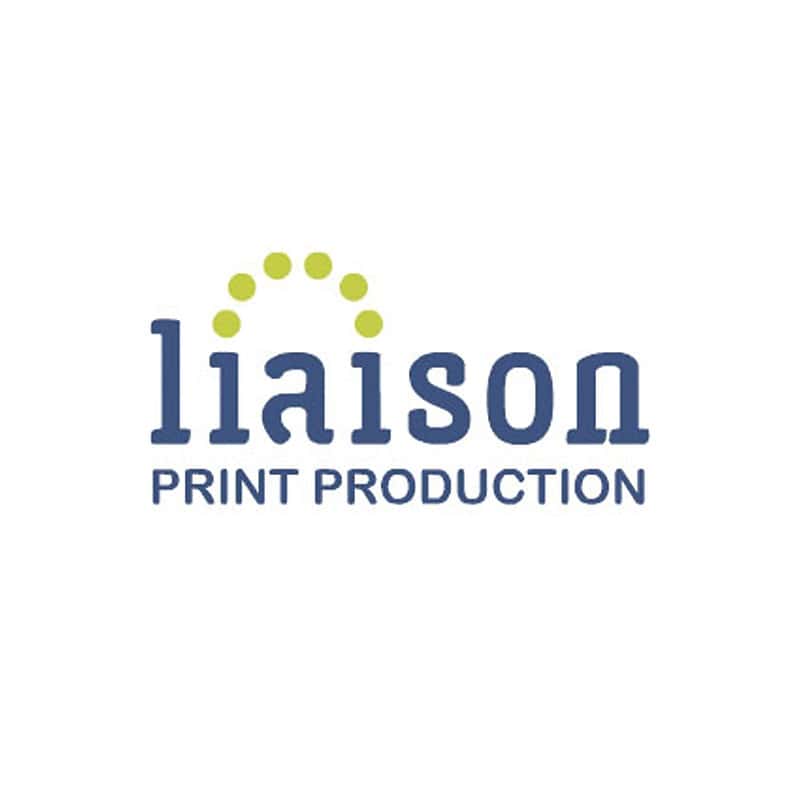 Logo for Liaison Print Production, project management firm