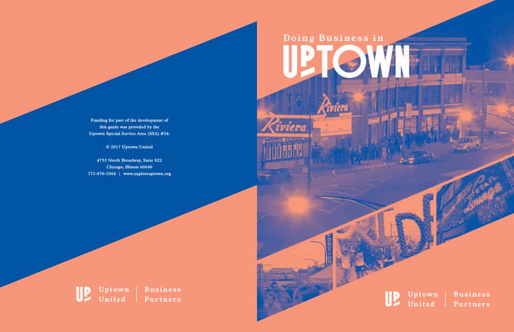 Front and back cover of brochure.