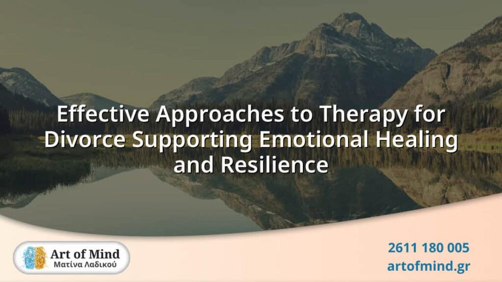 Therapeutic approaches supporting emotional healing and resilience during divorce, highlighting tailored counseling strategies for individuals and families navigating separation challenges.