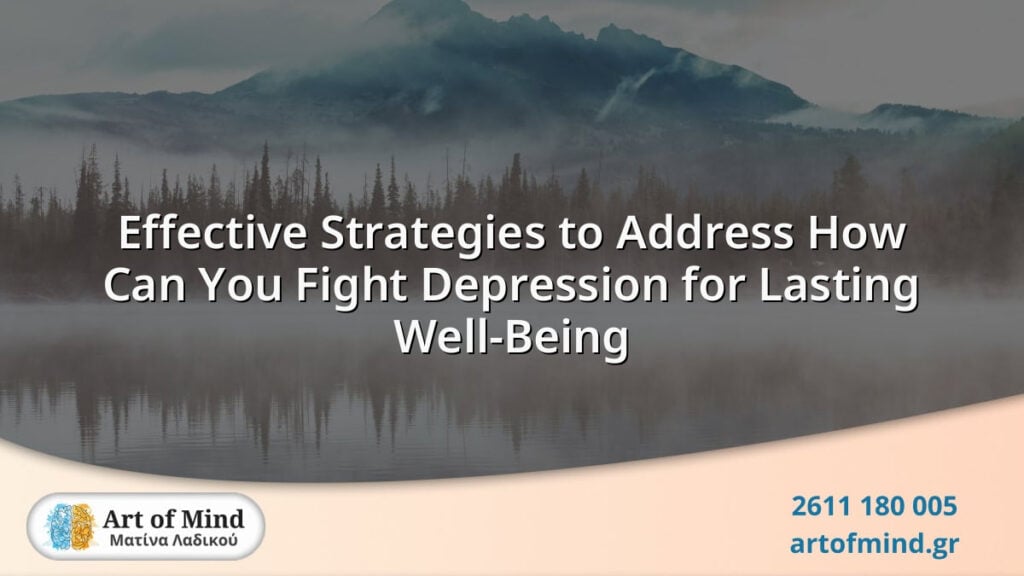 Illustration representing effective strategies to combat depression and promote lasting mental well-being through evidence-based therapeutic approaches and counseling.