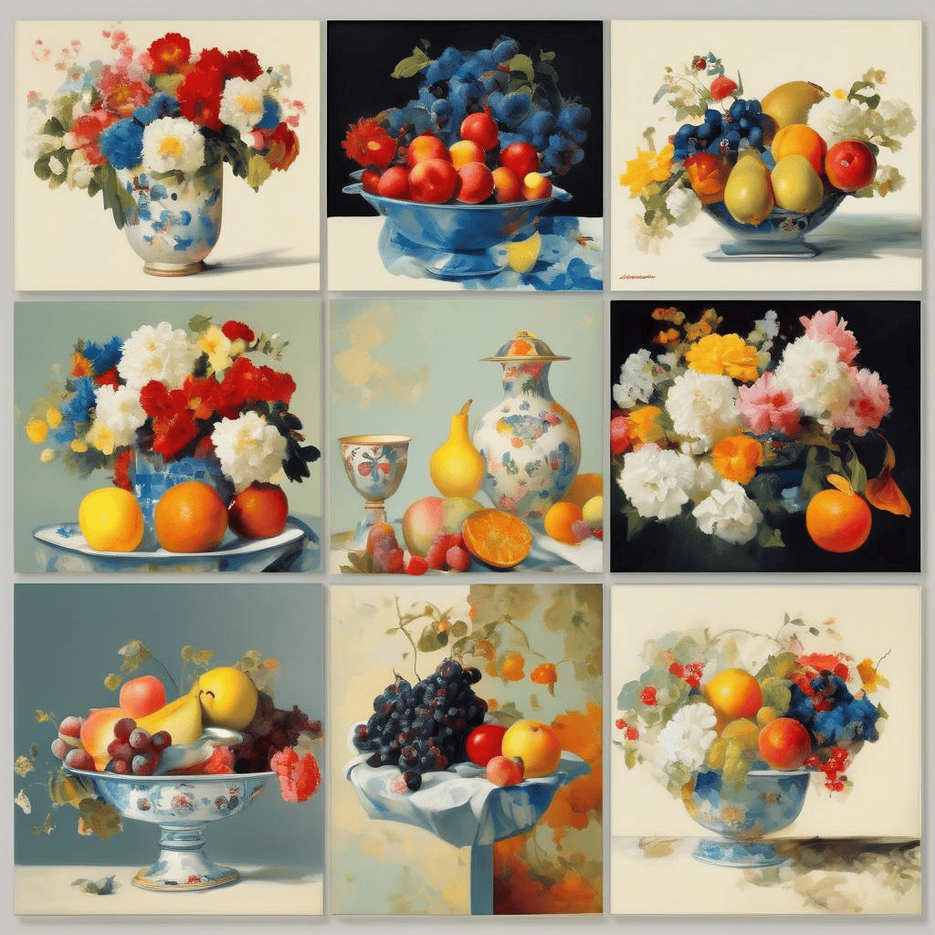 Picnic (quadriptych) – Walasse Ting