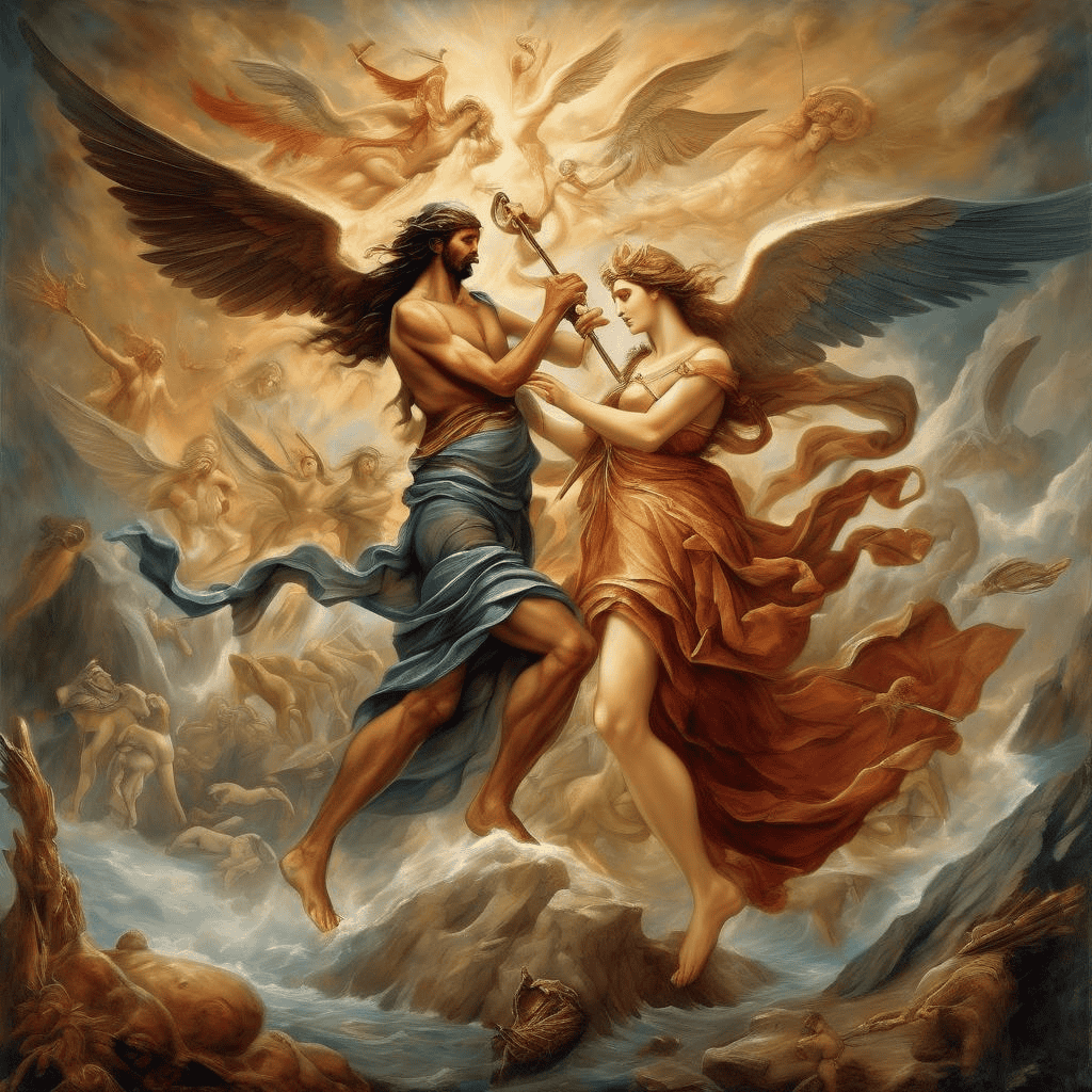 Poet and the Muse – Nikos Engonopoulos