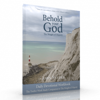 Cover image for the Behold Your God: The Weight of Majesty workbook