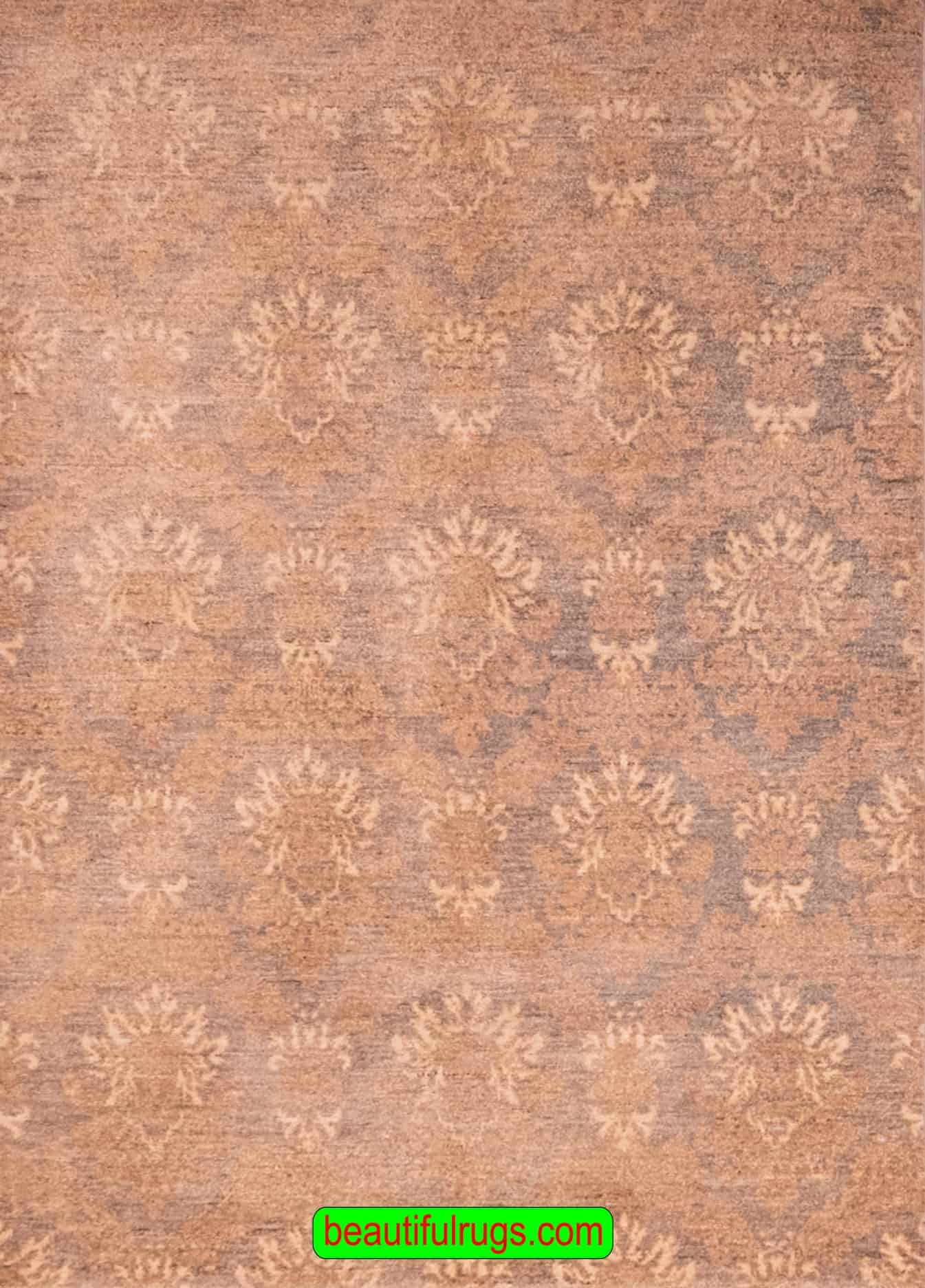 Handmade Contemporary Rug, Oriental Rug, Living Room Wool Rug, size 4x6, main image