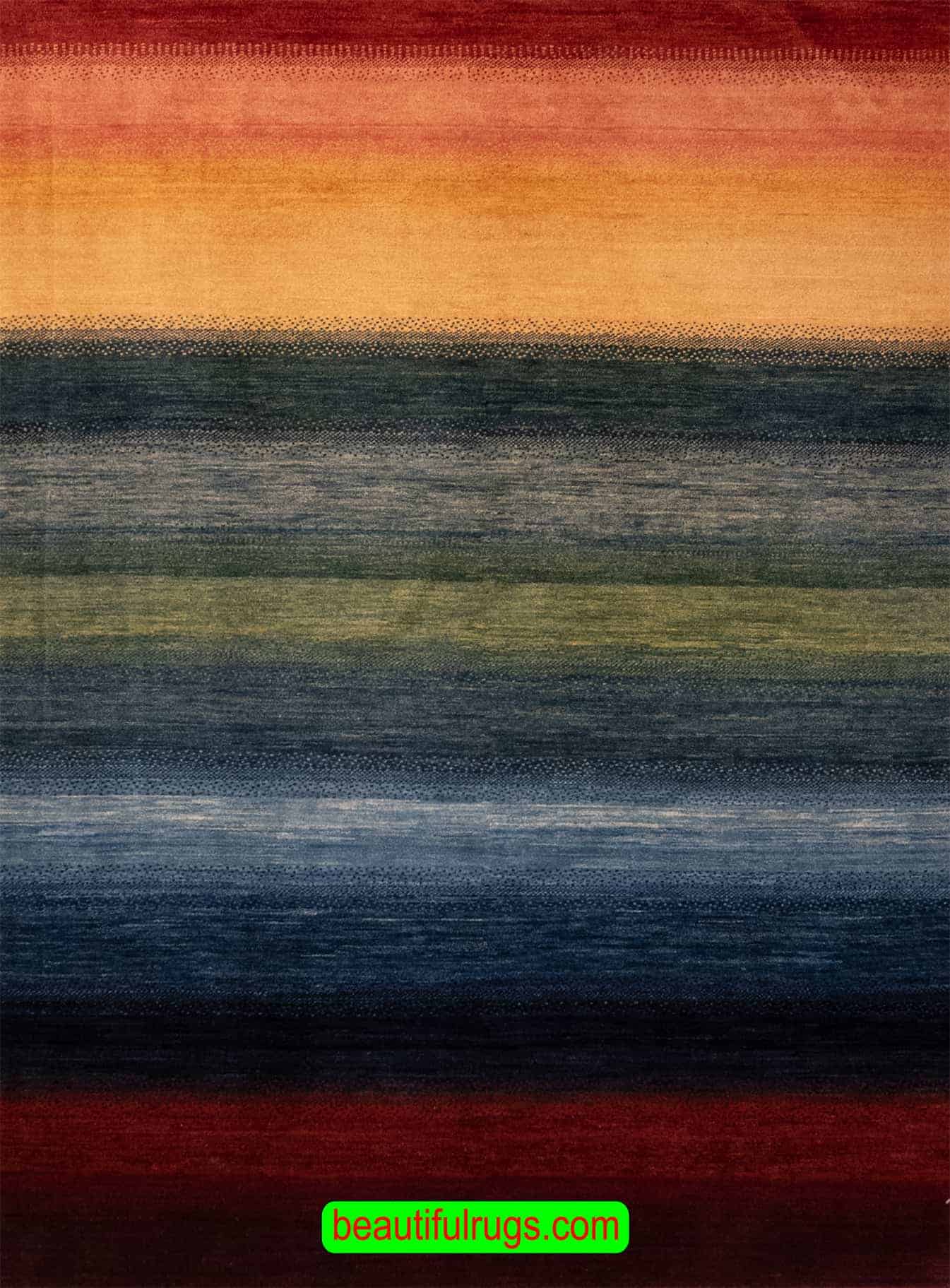 Rugs For Girls Room, Persian Gabbeh Rug, Contemporary Style Rug