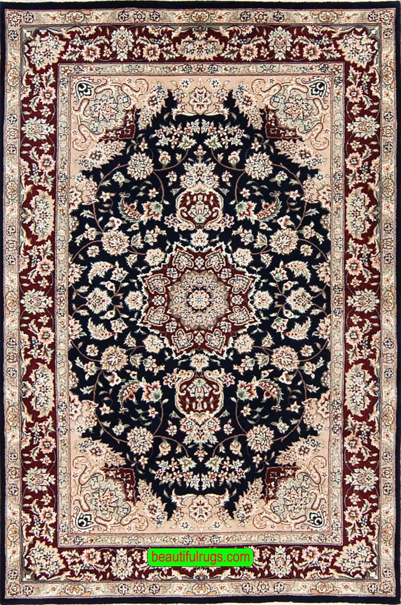 Handmade Oriental Area Rug Made in China, wool and silk