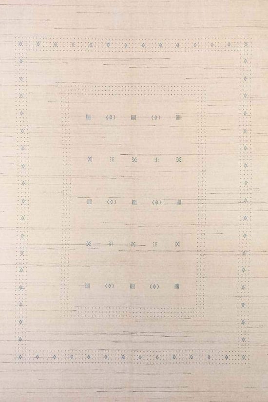 Area rugs 9x12, a wool off white rug in contemporary style.