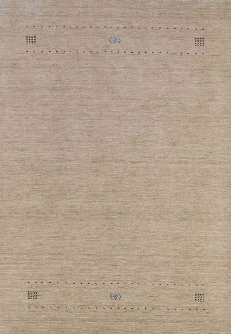 Affordable area rugs including, modern beige area rug made of wool. Size 4.2x5.10.