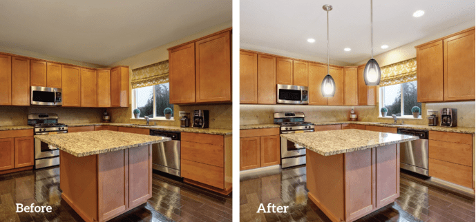Recessed lighting by Bonfe