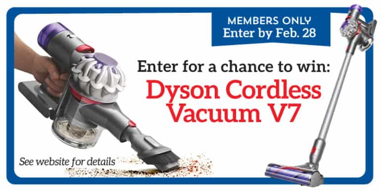 Join the Bonfe Insider promotion to win a Dyson Cordless Vacuum V7. Discover images of both handheld and upright models. Exclusive to members, with an entry deadline of February 28, 2025. Find more details on our website.