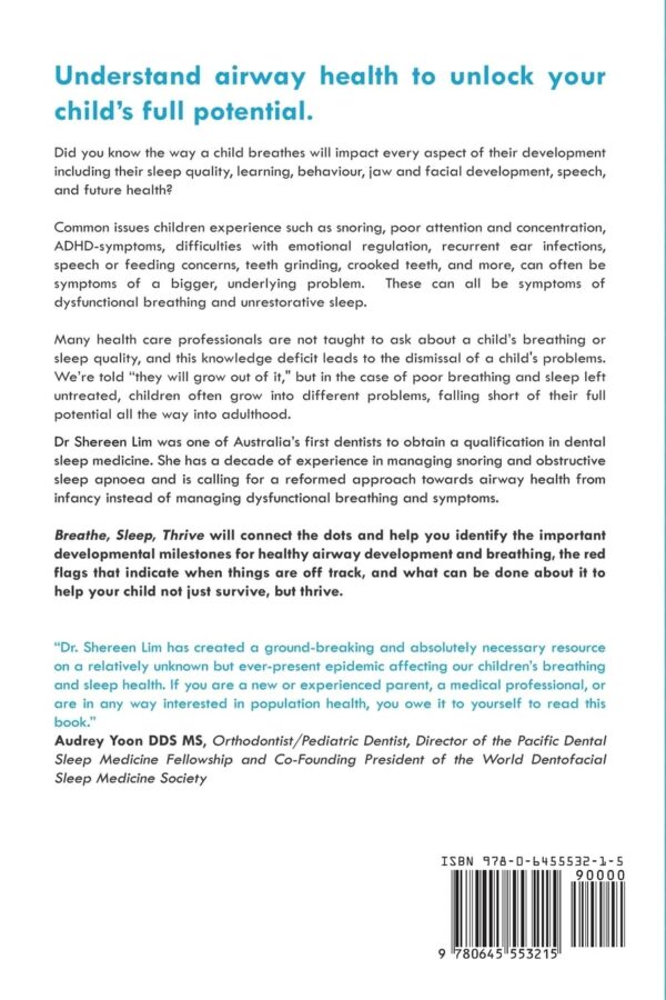 Breathe, Sleep, Thrive: Discover how airway health can unlock your child’s greater health, learning, and potential - Image 2
