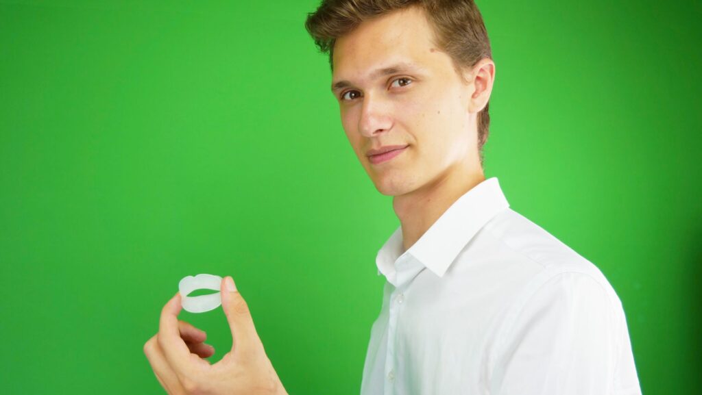 Froggymouth® Man holding