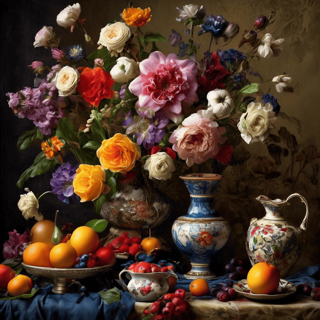 Still Life with Flowers – Alexandru Ciucurencu
