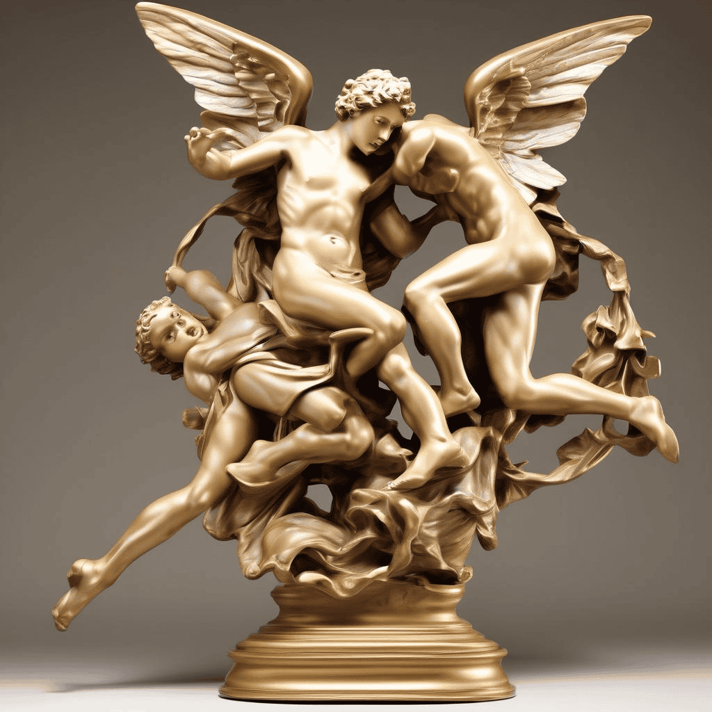 Cupid pursuing Psyche – John Gibson