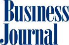 Blue "Business Journal" logo with bold, serif text on a transparent background, ideal for Twin Cities home services professionals seeking a polished and trustworthy brand presence.