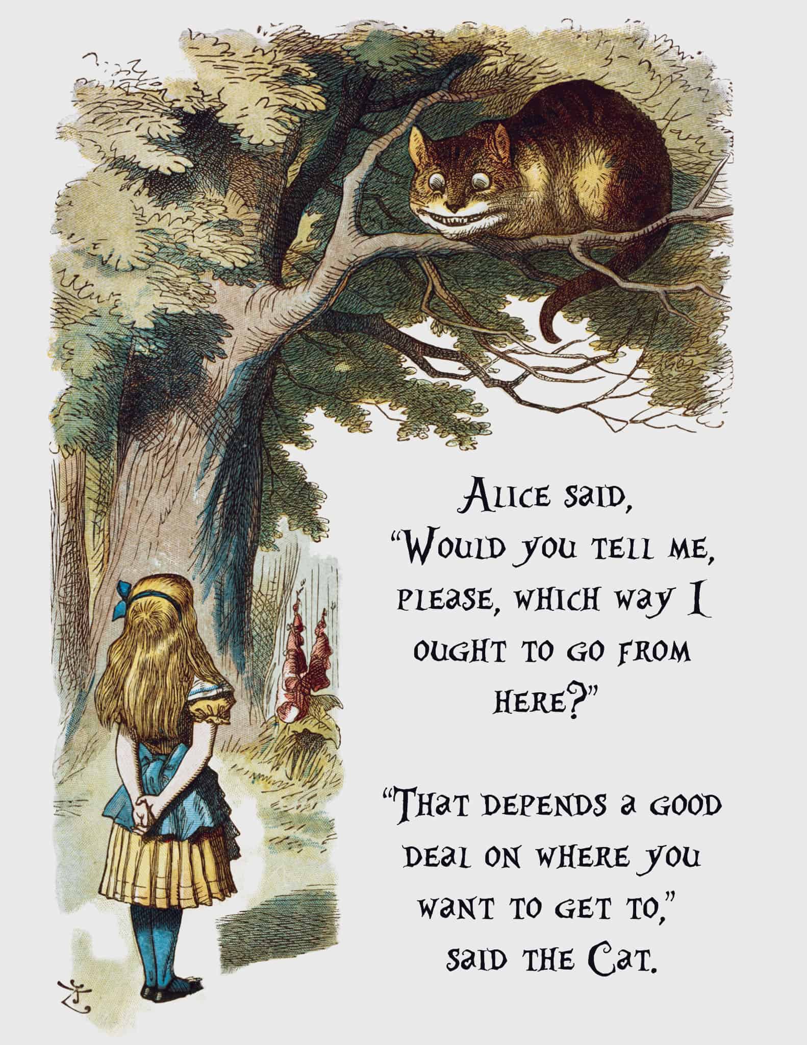 Alice And Wonderland Cheshire Cat Quotes