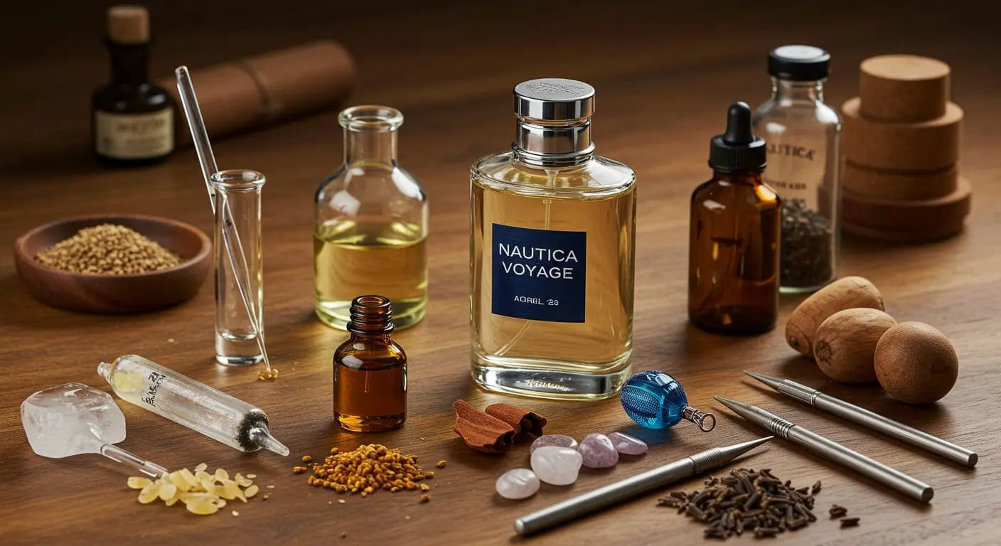 Fabricação do Perfume Nautica Voyage