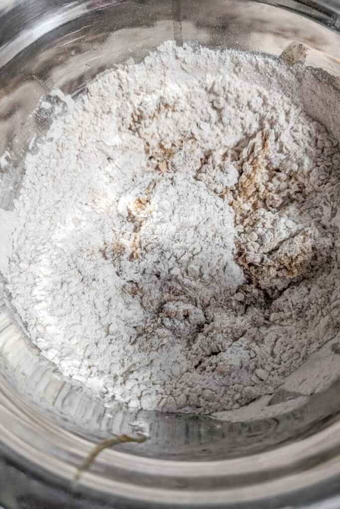 how to dry and wet look before adding the milk
