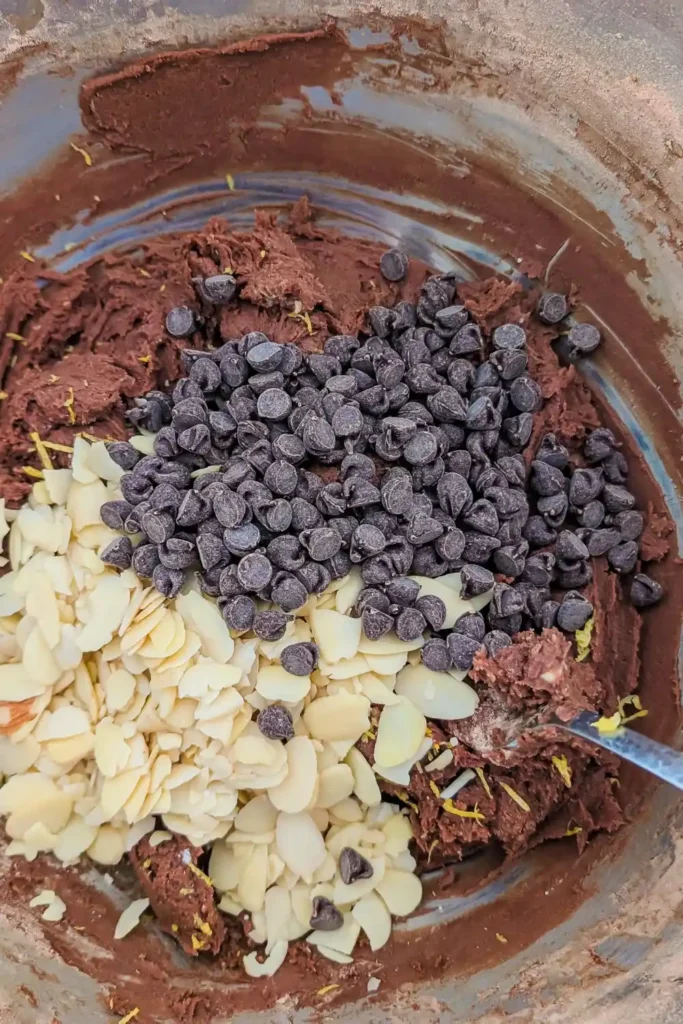 add semi sweet chocolate chips
