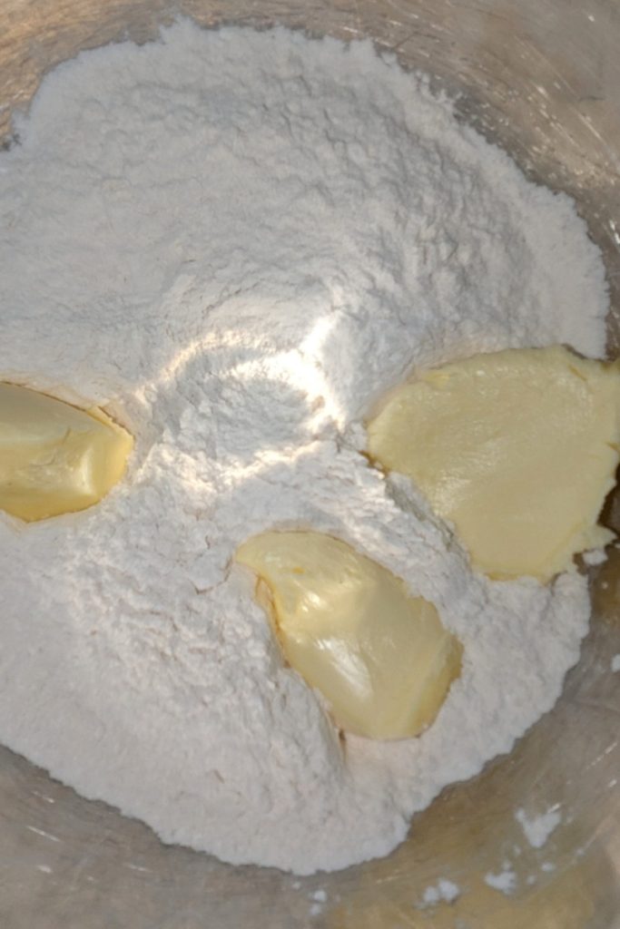 adding room temperature butter