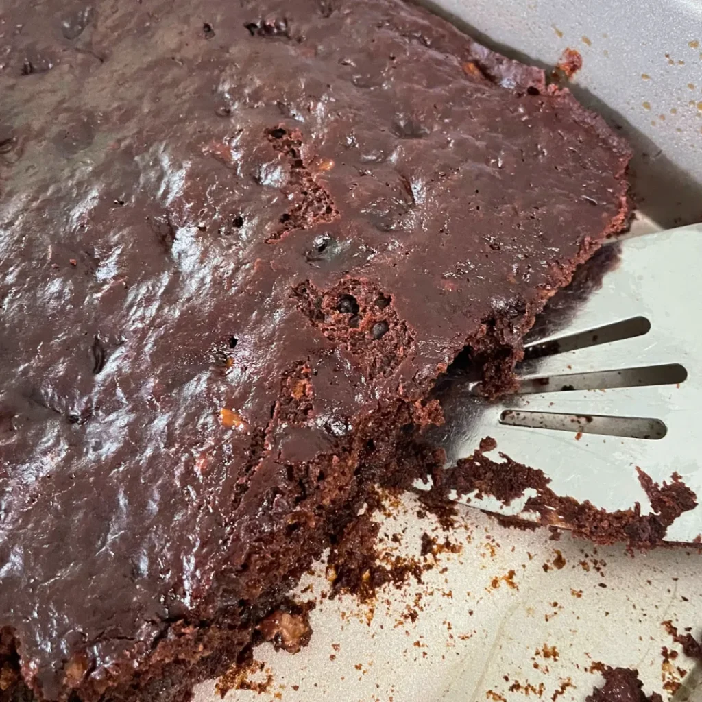 onebowl eggless banana chocolate brownies