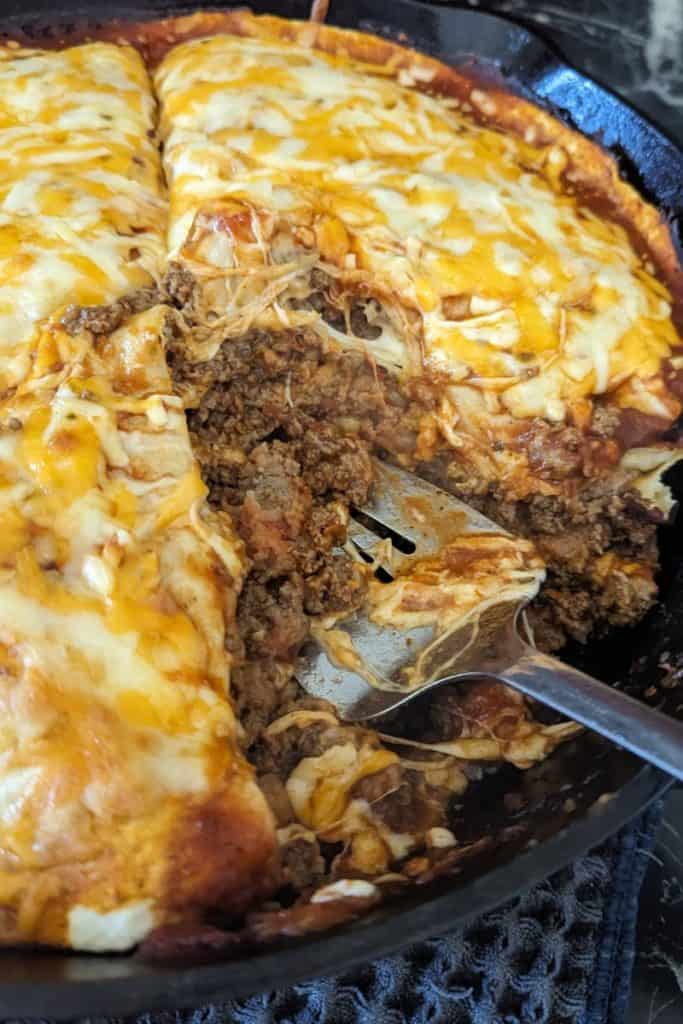 cheesy taco bake