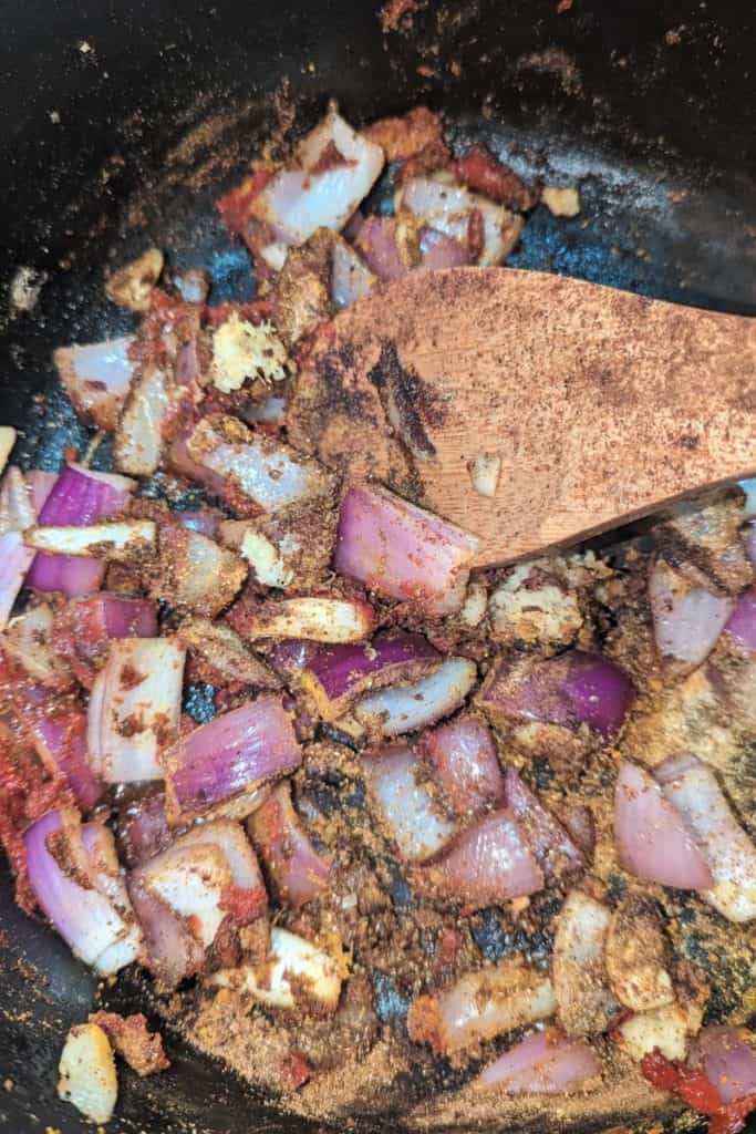 add spice mixture