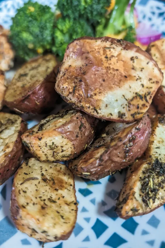 air fried baby potatoes