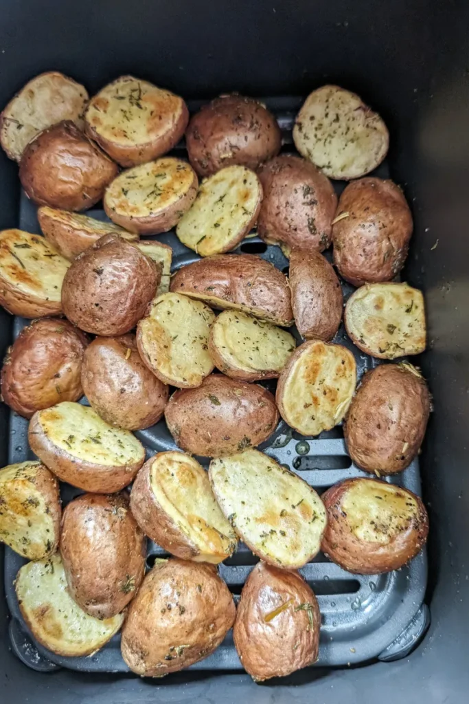 air fried baby potatoes