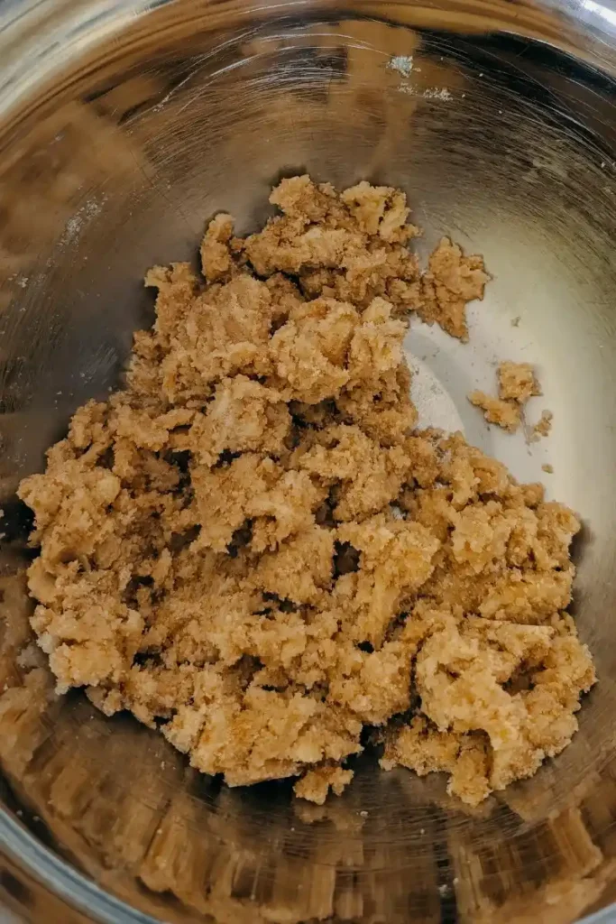 creamed butter and sugars